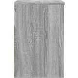  Klupa za cipele boja sivog hrasta 60x30x45 cm konstruirano drvo | shoptok.hr