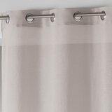 Douceur d intérieur Rjava prosojna zavesa 140x280 cm Telma – | Shoptok.si
