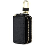 INF Dvoslojni etui za ključe iz pravega usnja Black, (21741271) | Shoptok.si