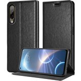 Cadorabo Ohišje, združljiv s HTC v nočni črni barvi - zaščitni pokrov z magnetnim zapiranjem, stoječo funkcijo in režo za kartico, (20694829) | Shoptok.si