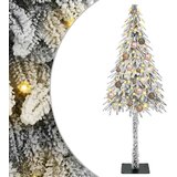  Božićno drvce s 150 LED svjetlima Bijelo 150 cm PE i čelik | shoptok.hr