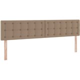  Krevet s madracem i skladištem Kapućino 200 x 200 cm Lažna koža | shoptok.hr