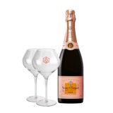 Veuve Clicquot Rose penušavo vino + poklon čaše Cene