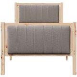  Okvir kreveta Smeđa i taupe 75 x 190 cm Masivna borovina | shoptok.hr