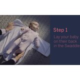  Nanit® spalna vreča za spremljanje dihanja dojenčka swaddle grey | Shoptok.si