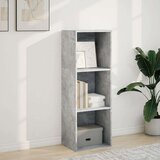 vidaXL Regal za knjige boja betona 40x30x114 cm konstruirano drvo | shoptok.hr