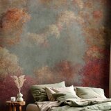  Foto tapeta - Nature in autumn - landscape of autumn trees in painted retro style 200x140 | shoptok.hr