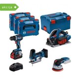 Bosch Set 4 akumulatorska alata 18V, bušilica, testera za uranjanje, ubodna testera, ekscentar brusilica ( 0615990N36 ) | ePonuda.com