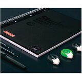 Blok KOLEGIJ A4 CRTE 80L PERFORACIJA PLUS 4RUPE COLOR CODE BRUNNEN 10-67927 190 CRNI | shoptok.hr