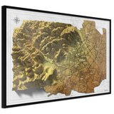  Poster - Raised Relief Map: Vienna 90x60 | shoptok.hr