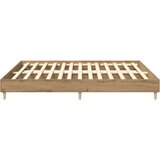  Okvir kreveta bez madraca boja hrasta artisan 180x200 cm | shoptok.hr