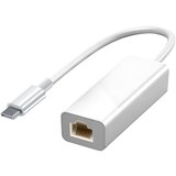 AVIZAR USB-C na RJ45 Ethernet adapter za Windows in Macbook, 1000 Mbps - bel, (21261909) Cene