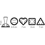Tescoma Delicia rezači za raviole, 4 oblika | shoptok.hr