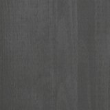  Komoda HAMAR tamnosiva 85 x 35 x 80 cm od masivne borovine | shoptok.hr