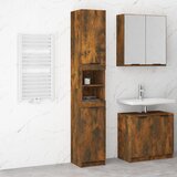 Furnova Kopalniška omarica dim. hrast 32x34x188,5 cm konstruiran les, (21947192) | Shoptok.si