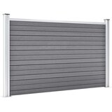  Vrtna ograda od WPC-a 526 x 106 cm siva | Eponuda.ba