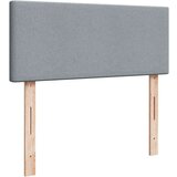  Krevet s oprugama i madrac svjetlosivi 120 x 200cm od tkanine | shoptok.hr
