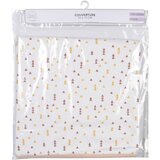Bébé Douceur Bijela pamučna deka za bebe 75x75 cm Forest – | shoptok.hr