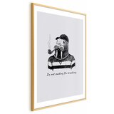  Plakat - I\'m Not Smoking. I\'m Breathing 40x60 Zlatni okvir s margom | shoptok.hr