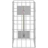  Gabionska slavina Srebrno 26 x 25 x 50 cm Nehrđajući čelik | Eponuda.ba