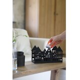 Marksl&amp;ouml;jd 706364 - LED božićni svećnjak YORK 3xLED/0,1W/1xCR2032 crna Slike