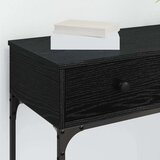  Konzolna stolica Crni hrast 75 x 34,5 x 75 cm Konstruirano drvo | Eponuda.com