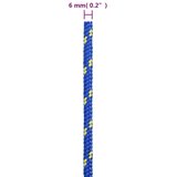  Brodski konop plavi 6 mm 250 m od polipropilena | shoptok.hr