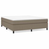 Maison Chic Box spring postelja - Vzmetna postelja z vzmetnico taupe 160x200 cm blago SL21146, (21880809) | Shoptok.si