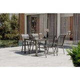 Ambia Garden VRTNA MIZA kovina, steklo antracit | Shoptok.si