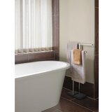 Blomus Oranžna/bež frotirna brisača iz organskega bombaža 50x100 cm Arto – | Shoptok.si