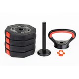 EB FIT nastavljiv kompozitni kettlebell 10 kg – 4 × 2,5 kg, nastavljiva teža | Shoptok.si