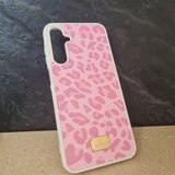  Futrola Leather Print za Xiaomi Redmi Note 14 Pro 5G roze | ePonuda.com