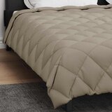  Zimska pokrivača Svijetlo siva 200 x 220 cm Mikrovlakna | shoptok.hr