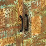  Ručno izrezbarena komoda 55x30x75 cm masivno obnovljeno drvo | shoptok.hr