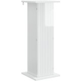  Stalak za biljke 2 pcs Bijela visokog sjaja 30,5 x 30 x 80,5 cm | shoptok.hr