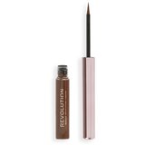 Revolution tekoče črtalo - Super Flick Liquid Eyeliner - Brown Cene