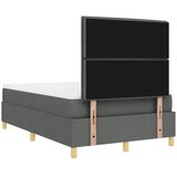  s opruga kutije Tamno siva 120 x 200 cm tkanina | shoptok.hr