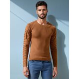 DStreet Sweter męski kamelowy | shoptok.hr