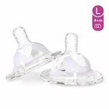 sisač Anti-Colic Teat Large 4+m