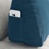 Jastuk za leđa Plava 60 x 20 x 50 cm Kordura tekstil | shoptok.hr
