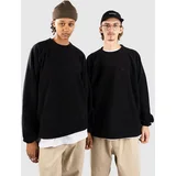 Thermal Fleece Crew Pulover black