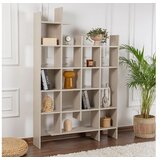 Hanah home Bookshelf Manco, 122x188x25,5 cm, boja pijeska | Eponuda.ba