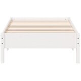  Okvir kreveta bez madraca bijeli 90 x 200 cm masivna borovina | shoptok.hr