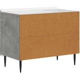  Noćni ormar Betonska siva 62 x 34,5 x 49,5 cm Konstruirano drvo | shoptok.hr