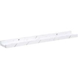  Polica na zidu s policom 2 pcs Bijeli mramor 60 x 9 x 3 cm | shoptok.hr