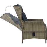  5-dijelni vrtni blagovaonski set smeđi | shoptok.hr