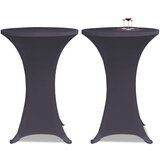 Maison Chic Prevleka za zunanjo pohištvo - Raztegljivo pregrinjalo za mizo 4 kosi 60 cm antracit, (21795117) Cene