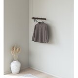 LIND DNA Rjav stenski obešalnik iz masivnega hrasta 50 cm Swing – | Shoptok.si