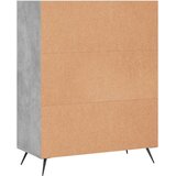  Regal za knjige boja betona 69,5x32,5x90 cm konstruirano drvo | shoptok.hr