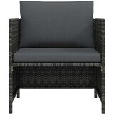  Vrtna sofa s jastucima siva od poliratana | shoptok.hr